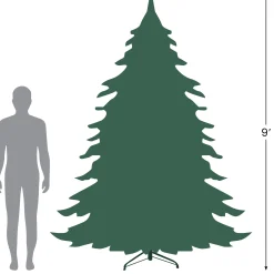 Northlight Unlit-9' Canadian Pine Artificial Pencil Christmas Tree - Unlit