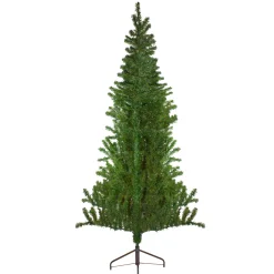 Northlight Wall Trees-6.5' Canadian Pine Slim Artificial Christmas Wall Tree - Unlit