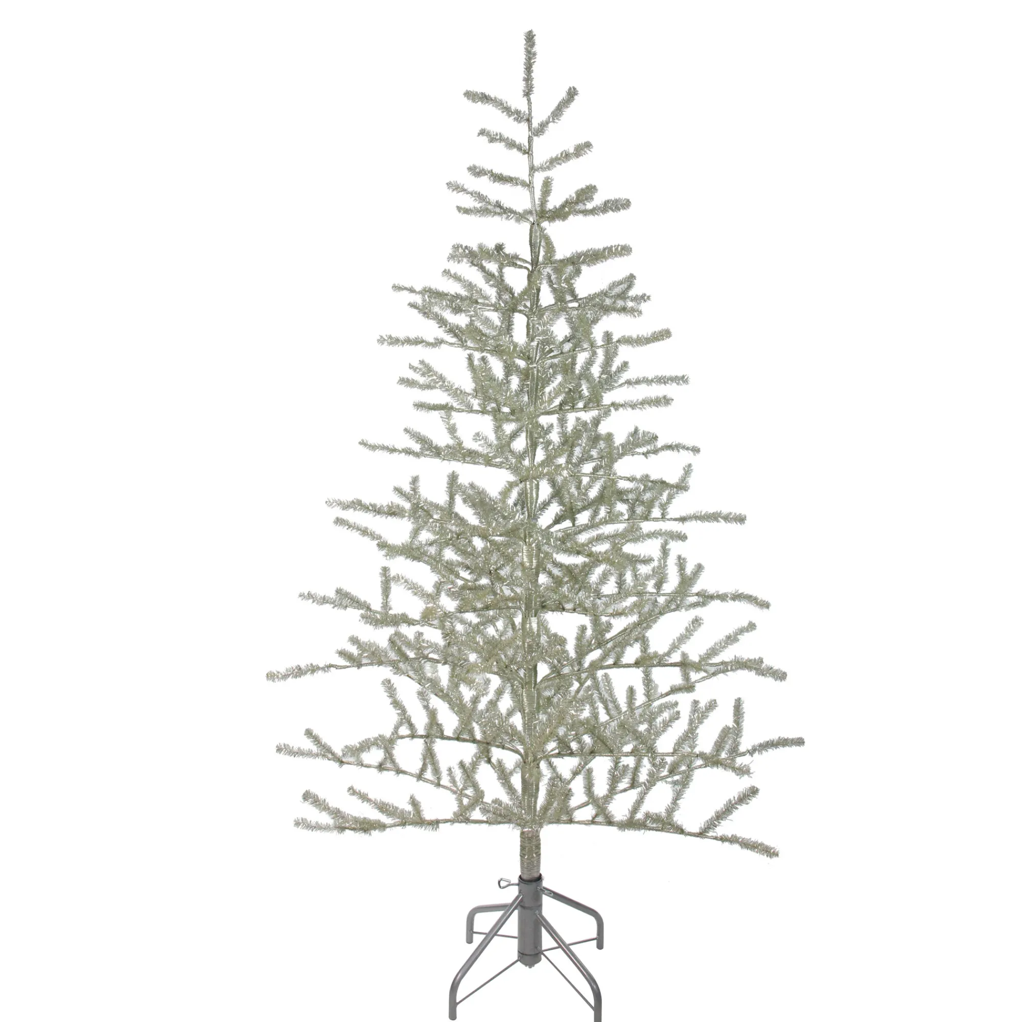 Northlight Unlit-5' Champagne Tinsel Artificial Christmas Twig Tree - Unlit