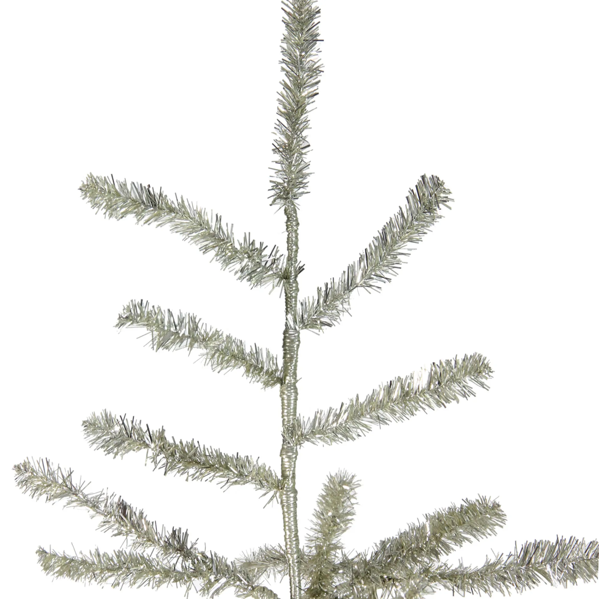 Northlight Unlit-5' Champagne Tinsel Artificial Christmas Twig Tree - Unlit