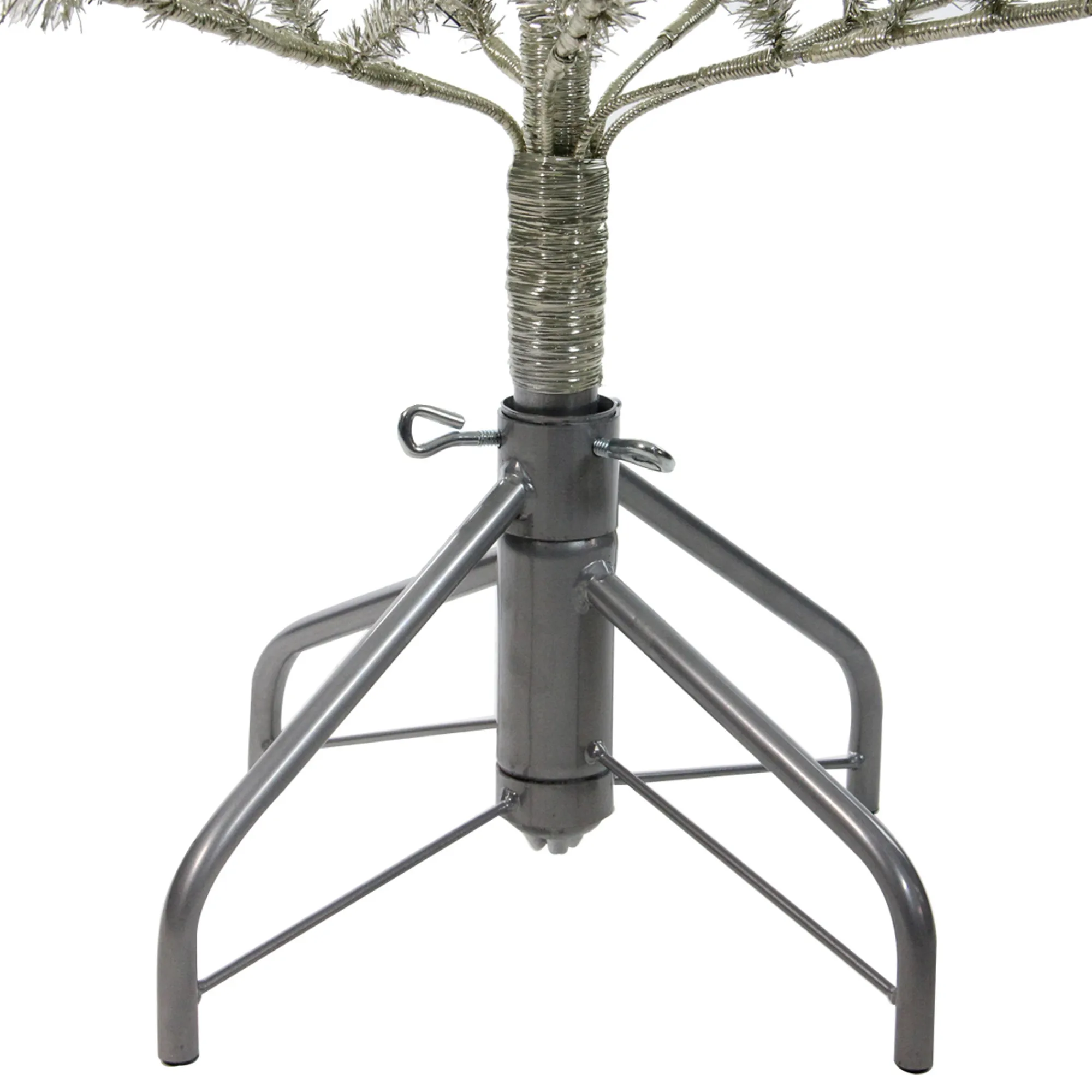 Northlight Unlit-5' Champagne Tinsel Artificial Christmas Twig Tree - Unlit