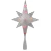 Northlight Stars-11" Clear Crystal Star Of Bethlehem Christmas Tree Topper - Multi-Color