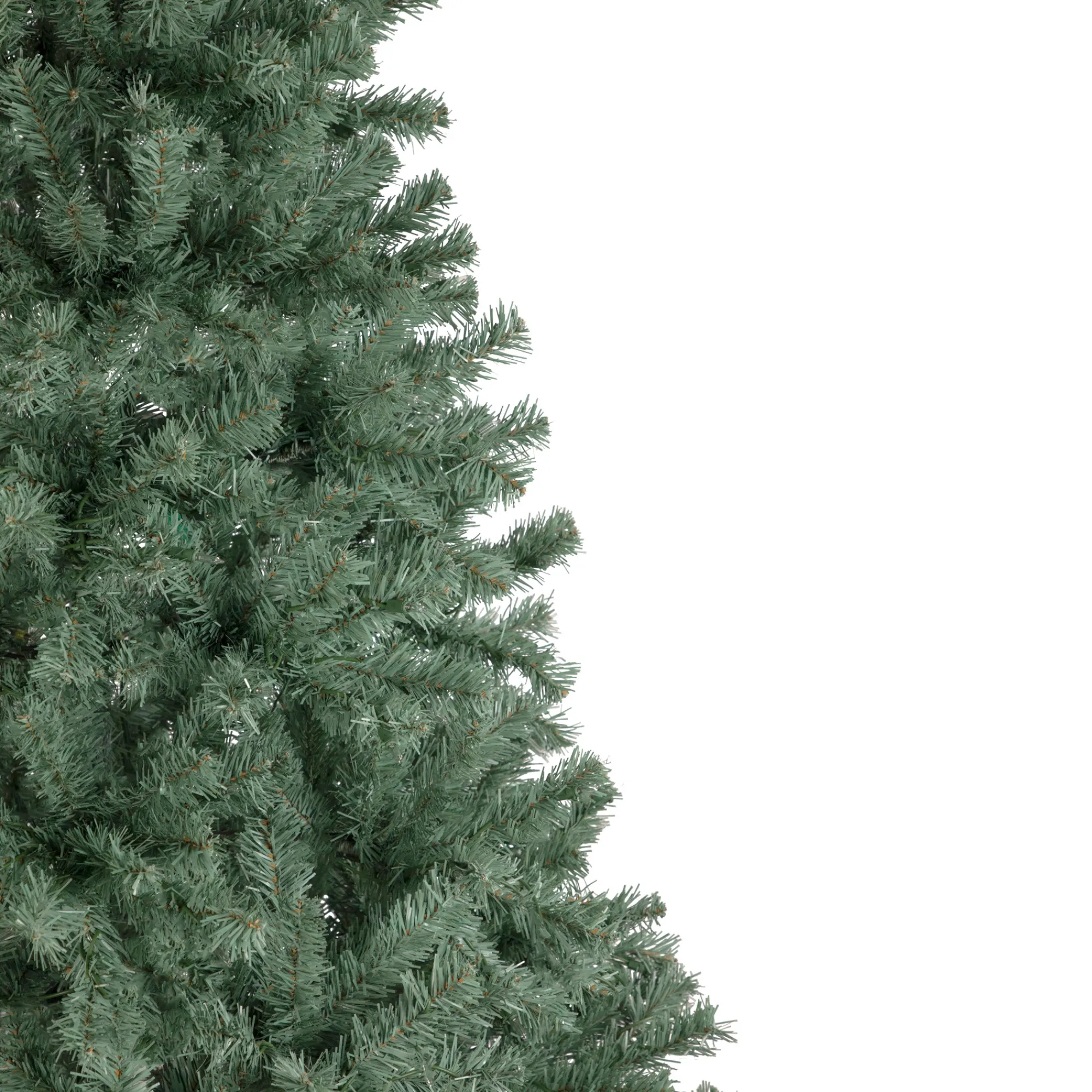 Northlight Unlit-7.5' Colorado Blue Spruce Artificial Christmas Tree, Unlit