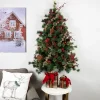 Northlight Unlit-4' Country Mixed Pine Artificial Christmas Wall Or Door Tree - Unlit