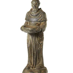 Diva At Home Finials-22.5" Diminished Brown Religious Gifts Saint Joseph Statue Holding A Bowl