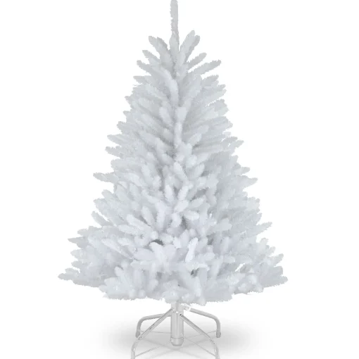 Christmas Central Unlit-4.5' Dunhill White Fir Artificial Christmas Tree –Unlit