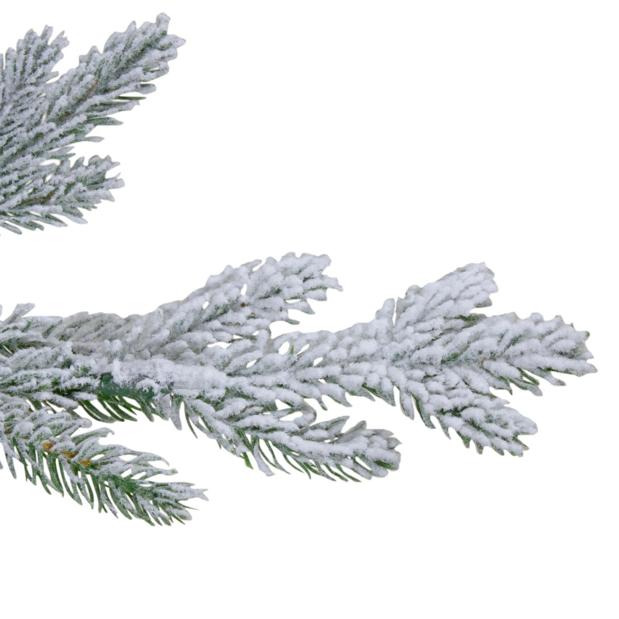 Northlight Unlit-6.5' Flocked Little River Fir Artificial Christmas Tree - Unlit