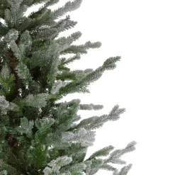 Northlight Unlit-6.5' Flocked Little River Fir Artificial Christmas Tree - Unlit