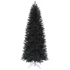 CC Christmas Decor Unlit-6.5' Fraser Fir Pencil Artificial Christmas Tree, Unlit