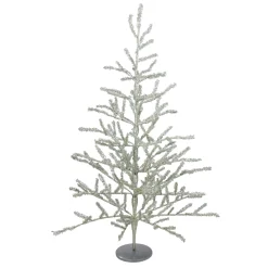 Northlight Unlit-3' Fullchampagne Tinsel Artificial Christmas Twig Tree - Unlit