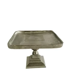 A&B Home Finials-15" Gold Vintage Style Rugged Finished Large Square Pedestal