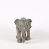 Hi-Line Gifts Finials-17" Gray Exotic Elephant With Trunk Down Outdoor Garden Statue