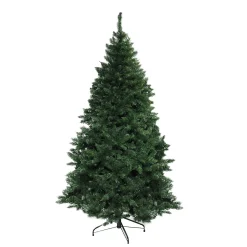 Northlight Unlit-7.5' Green Buffalo Fir Full Artificial Christmas Tree - Unlit