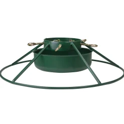 Jack Post Real Tree Stands-25" Green Christmas Tree Stand For Real Live Trees Up To 12' Tall