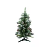 Darice Unlit-3' Green Frosted Glacier Pine Artificial Christmas Tree - Unlit