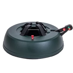 CC Christmas Decor Real Tree Stands-14" Green Live Christmas Tree Stand - For Trees Up To 8Ft Tall