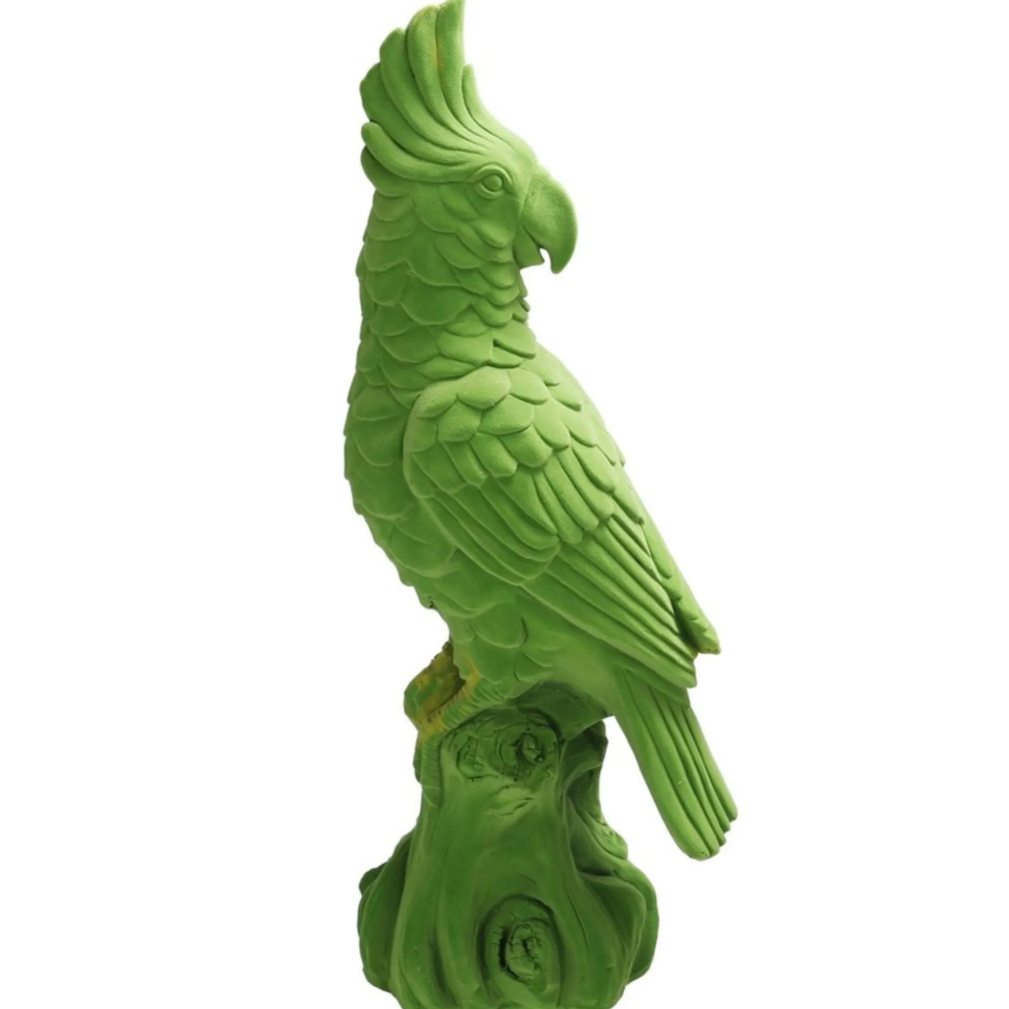 A&B Home Real Tree Stands-17.25" Green Lory Cockatoo Accent Decor