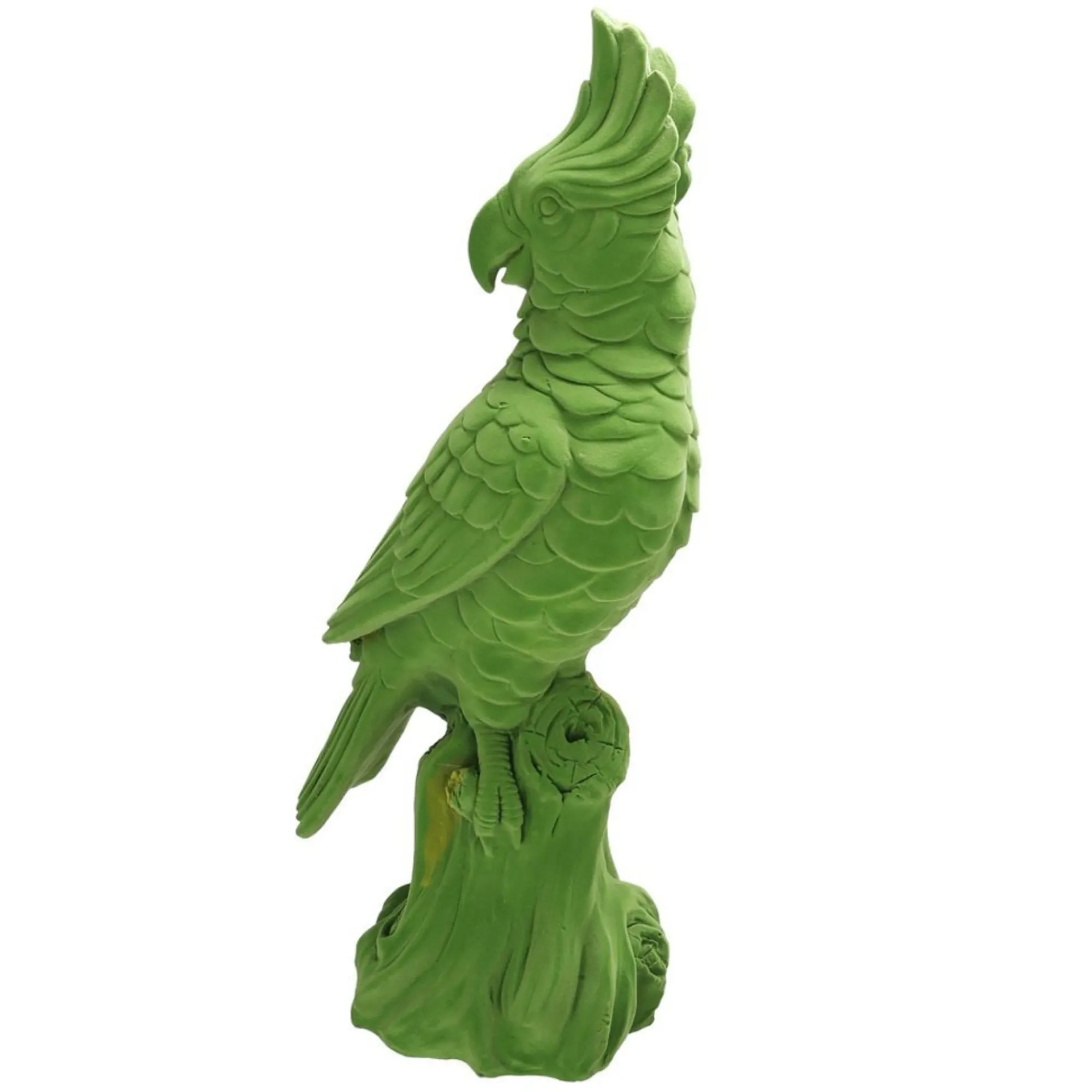A&B Home Real Tree Stands-17.25" Green Lory Cockatoo Accent Decor