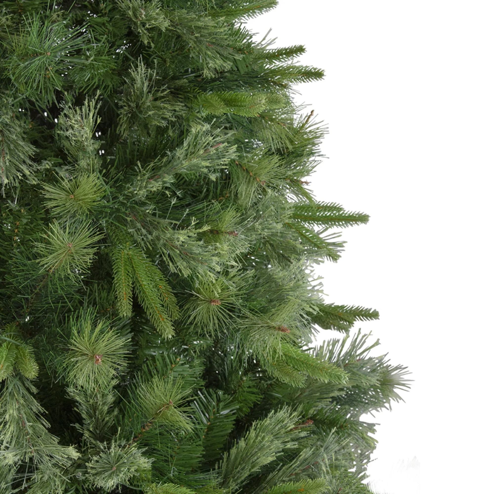 Northlight Unlit-7.5' Green Medium Ashcroft Cashmere Pine Artificial Christmas Tree - Unlit