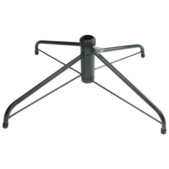 Northlight Artificial Tree Stands-36" Green Metal Folding Christmas Tree Stand For 7'-12' Artificial Trees