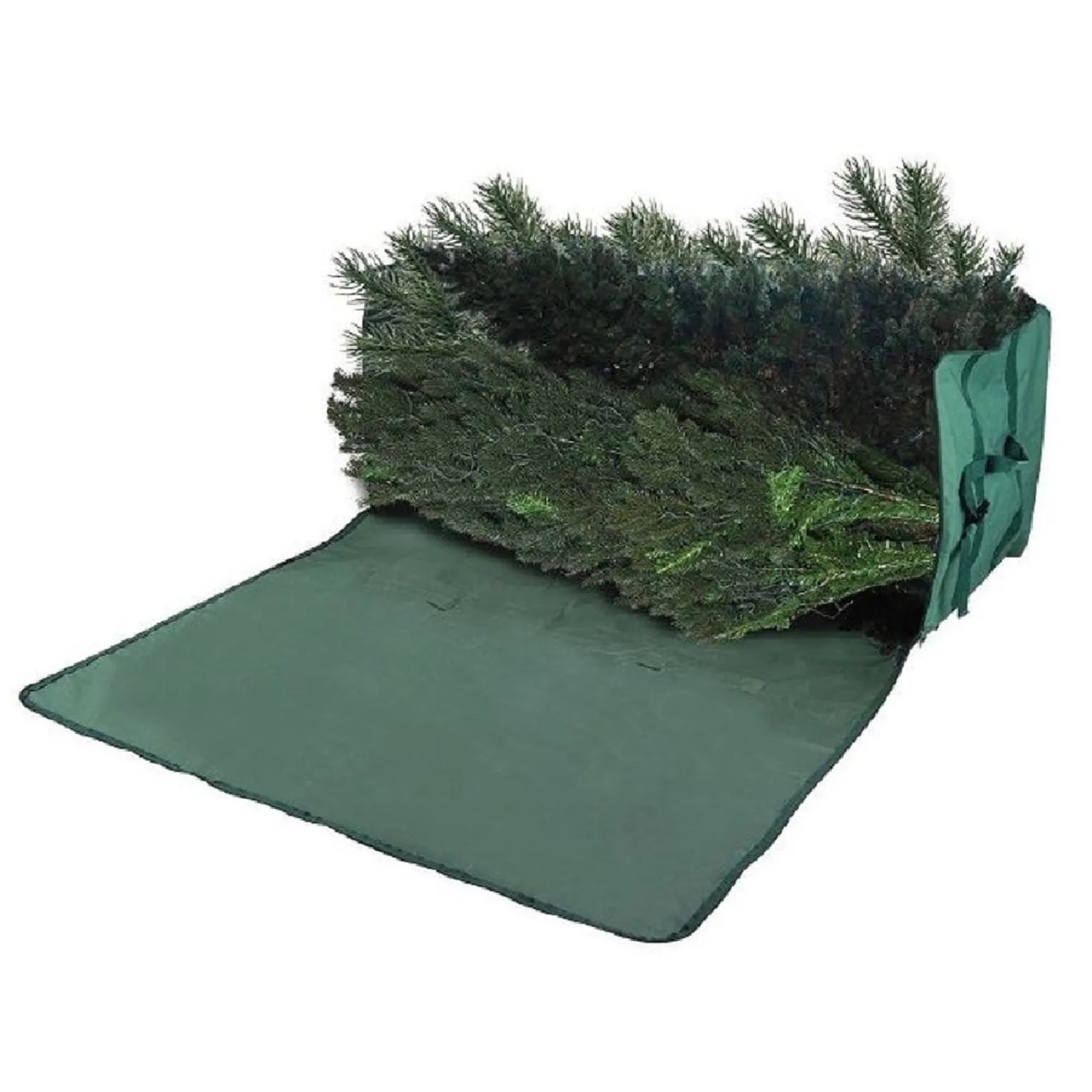 Christmas Central Tree Storage-56" Green Nylon Christmas Tree Storage Bag