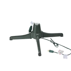 CMI Artificial Tree Stands-24" Green Powerful 360 Degree Rotating Artificial Christmas Tree Stand - For Lighted Artificial Trees