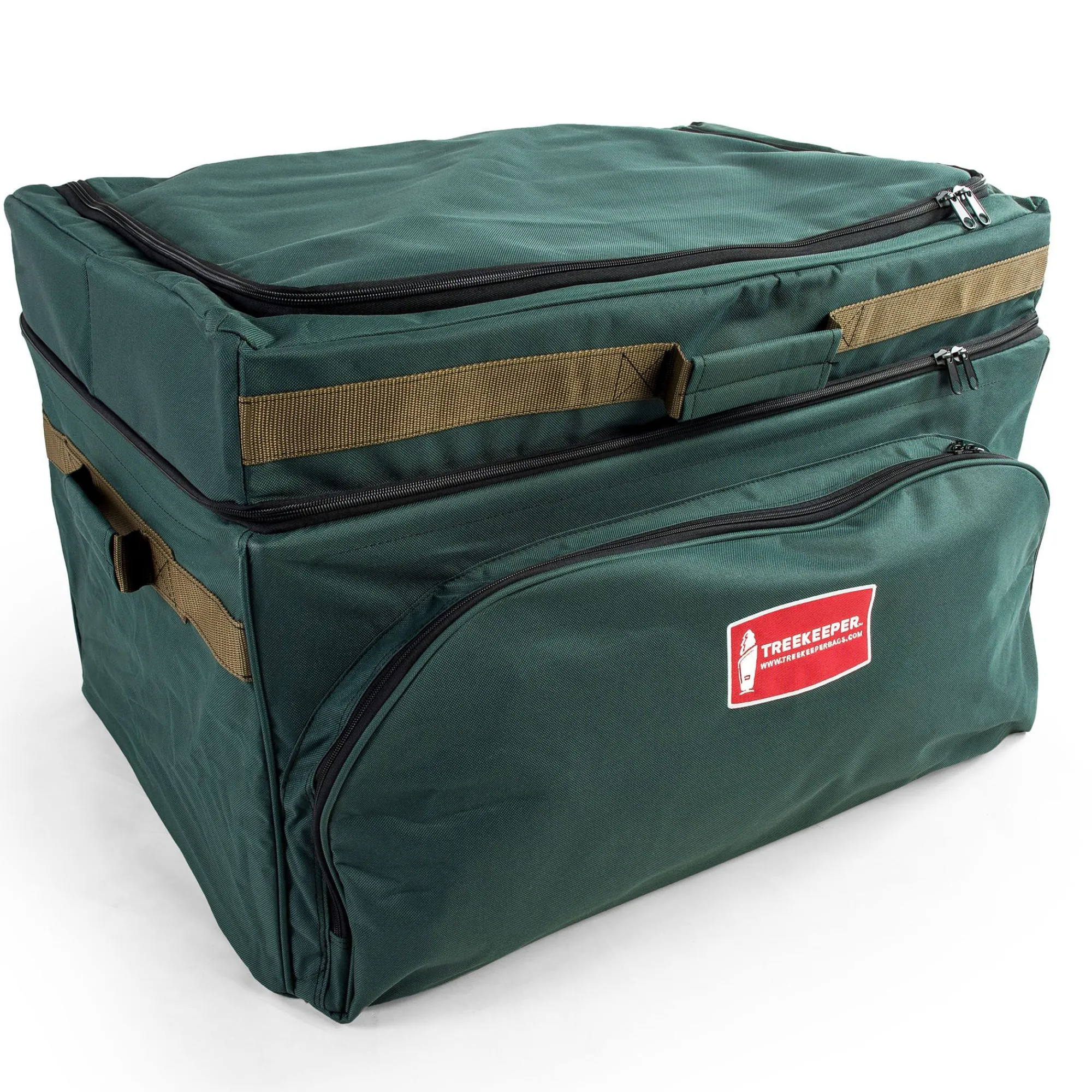 Tree Keeper Tree Storage-27" Green Unique Top Pocket Christmas Ornaments Storage Bag