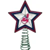 The Memory Company Stars-10" Lighted Blue And Pink Star Mlb Cleveland Indians Christmas Tree Topper