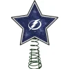 The Memory Company Stars-10" Lighted Blue And White Star Nhl Tampa Bay Lightning Christmas Tree Topper