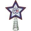 The Memory Company Stars-10" Lighted Blue And White Star Mlb Toronto Blue Jays Christmas Tree Topper