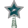 The Memory Company Stars-10" Lighted Green And Gray Star Nfl Philadelphia Eagles Christmas Tree Topper