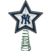 The Memory Company Stars-10" Lighted Navy Blue And White Star Mlb New York Yankees Christmas Tree Topper