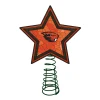 The Memory Company Stars-10" Lighted Orange And Black Star Ncaa Oregon State Beavers Christmas Tree Topper