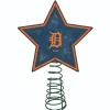 The Memory Company Stars-10" Lighted Orange And Blue Star Mlb Detroit Tigers Christmas Tree Topper