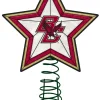 Memory Company Stars-10" Lighted Red And Green Star Ncaa Houston Astros Christmas Tree Topper