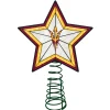 The Memory Company Stars-10" Lighted Yellow And Red Star Ncaa Arizona State Sun Devils Christmas Tree Topper