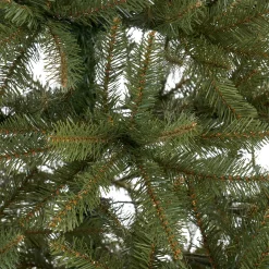 Contemporary Home Living Unlit-4.5' Medium Dunhill Fir Hinged Artificial Christmas Tree - Unlit