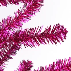 Northlight Unlit-3' Medium Fuchsia Pink Pine Twig Artificial Christmas Tree - Unlit