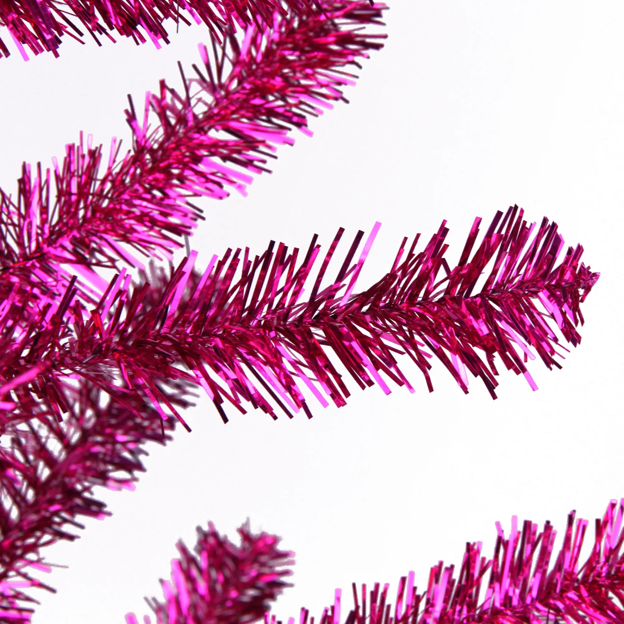 Northlight Unlit-3' Medium Fuchsia Pink Pine Twig Artificial Christmas Tree - Unlit