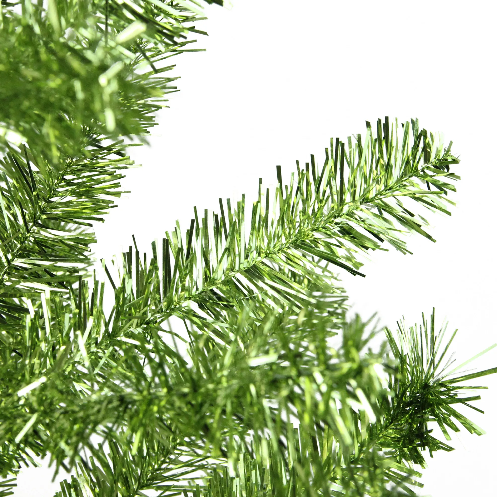 Northlight Unlit-3' Medium Green Tinsel Pine Twig Artificial Christmas Tree - Unlit