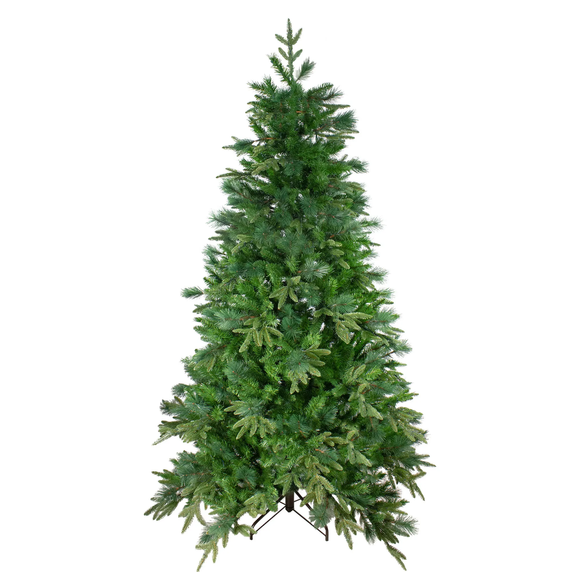 Northlight Unlit-7.5' Medium Mixed Rosemary Emerald Angel Pine Artificial Christmas Tree - Unlit