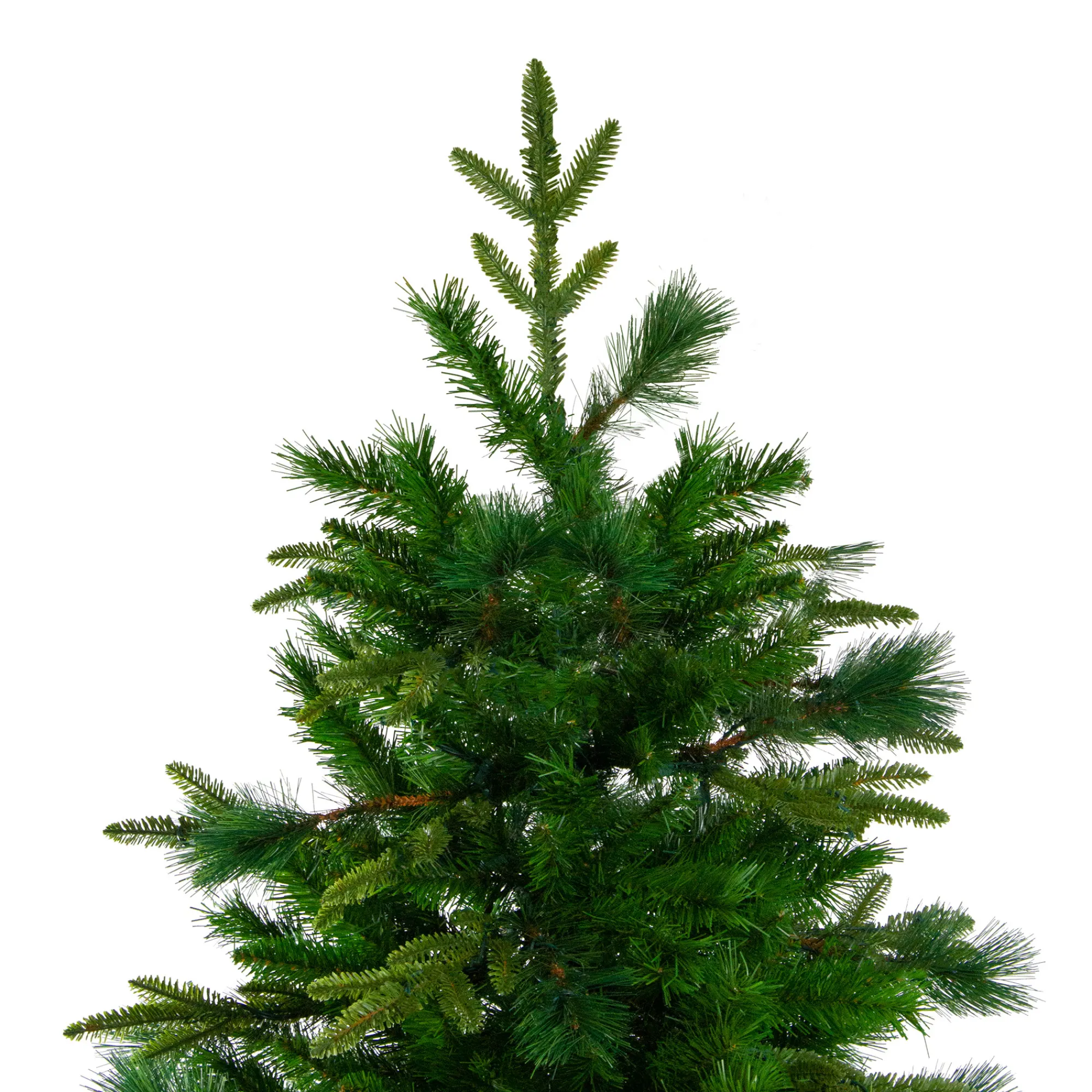 Northlight Unlit-7.5' Medium Mixed Rosemary Emerald Angel Pine Artificial Christmas Tree - Unlit