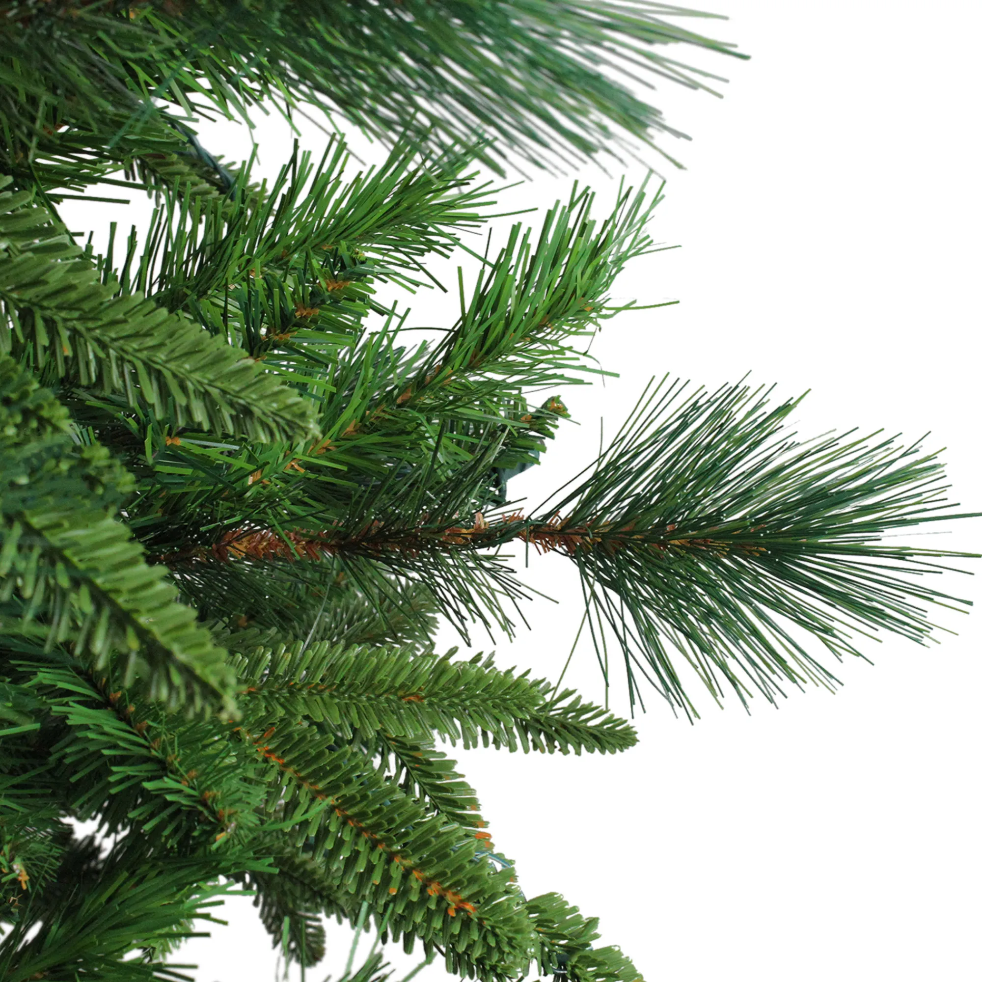 Northlight Unlit-7.5' Medium Mixed Rosemary Emerald Angel Pine Artificial Christmas Tree - Unlit