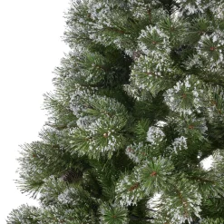 Contemporary Home Living Unlit-7.5' Medium Mixed Spruce Artificial Christmas Tree - Unlit