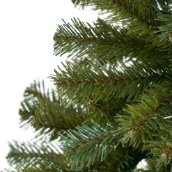 Contemporary Home Living Unlit-7' Medium Noble Fir Artificial Christmas Tree - Unlit