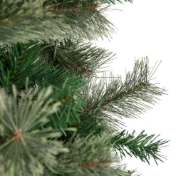 Northlight Unlit-6.5' Medium Oregon Cashmere Pine Artificial Christmas Tree, Unlit