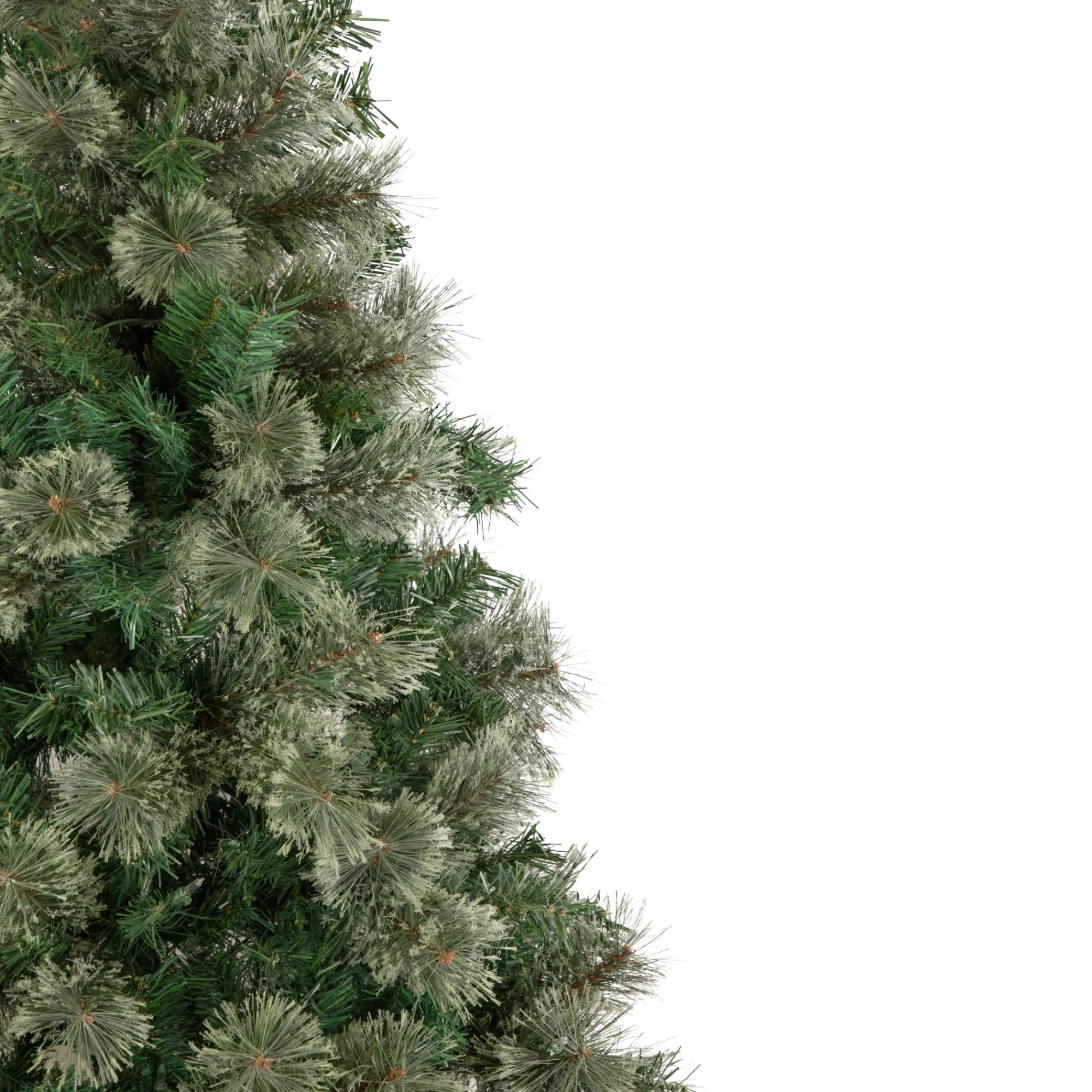 Northlight Unlit-6.5' Medium Oregon Cashmere Pine Artificial Christmas Tree, Unlit