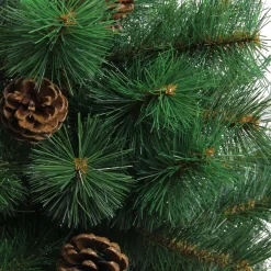 Northlight Unlit-18" Medium Royal Oregon Pine Burlap Base Artificial Christmas Tree - Unlit