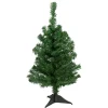 Northlight Unlit-2' Medium Two-Tone Mixed Green Pine Artificial Christmas Tree - Unlit