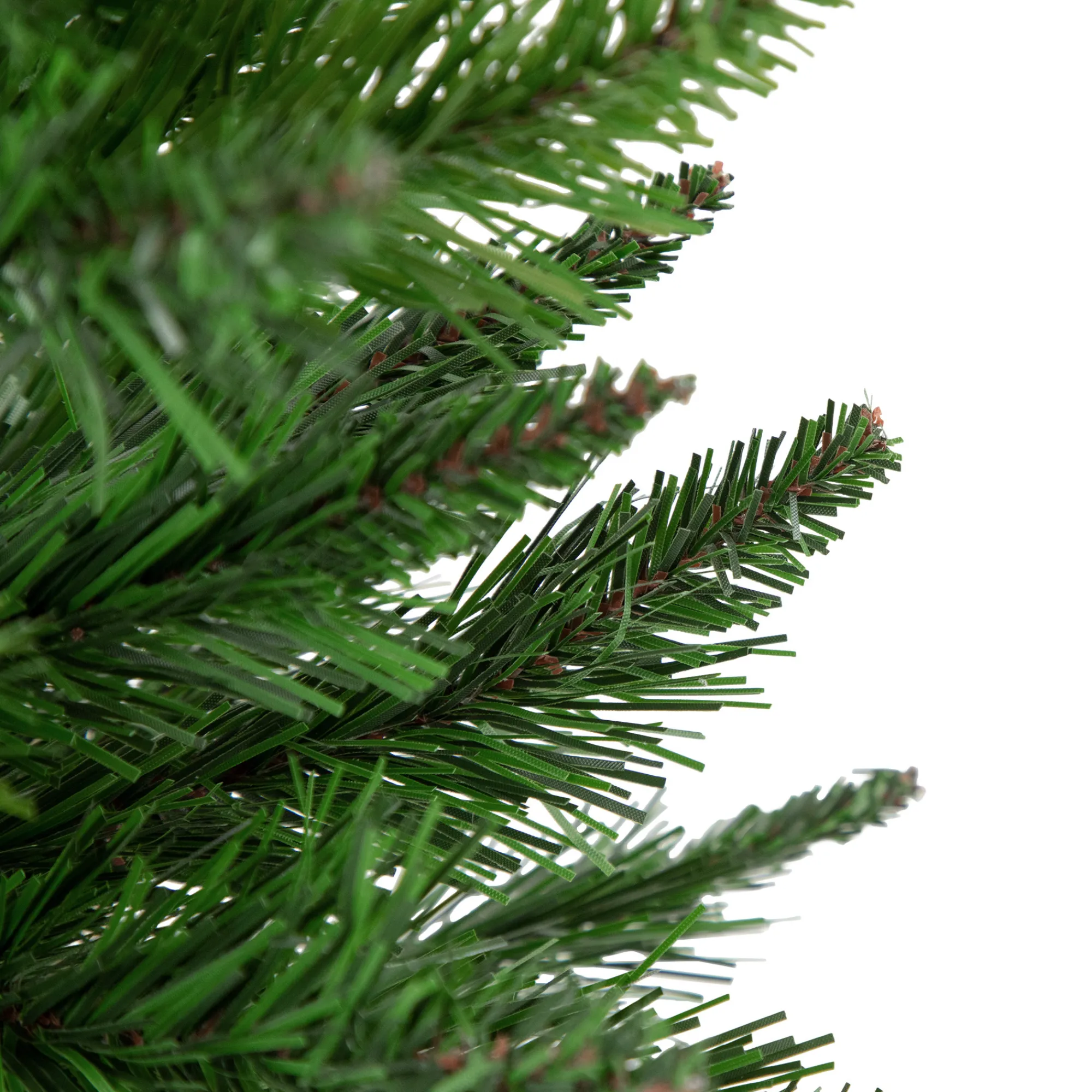 Northlight Unlit-18" Mini Balsam Pine Medium Artificial Christmas Tree In Burlap Base - Unlit